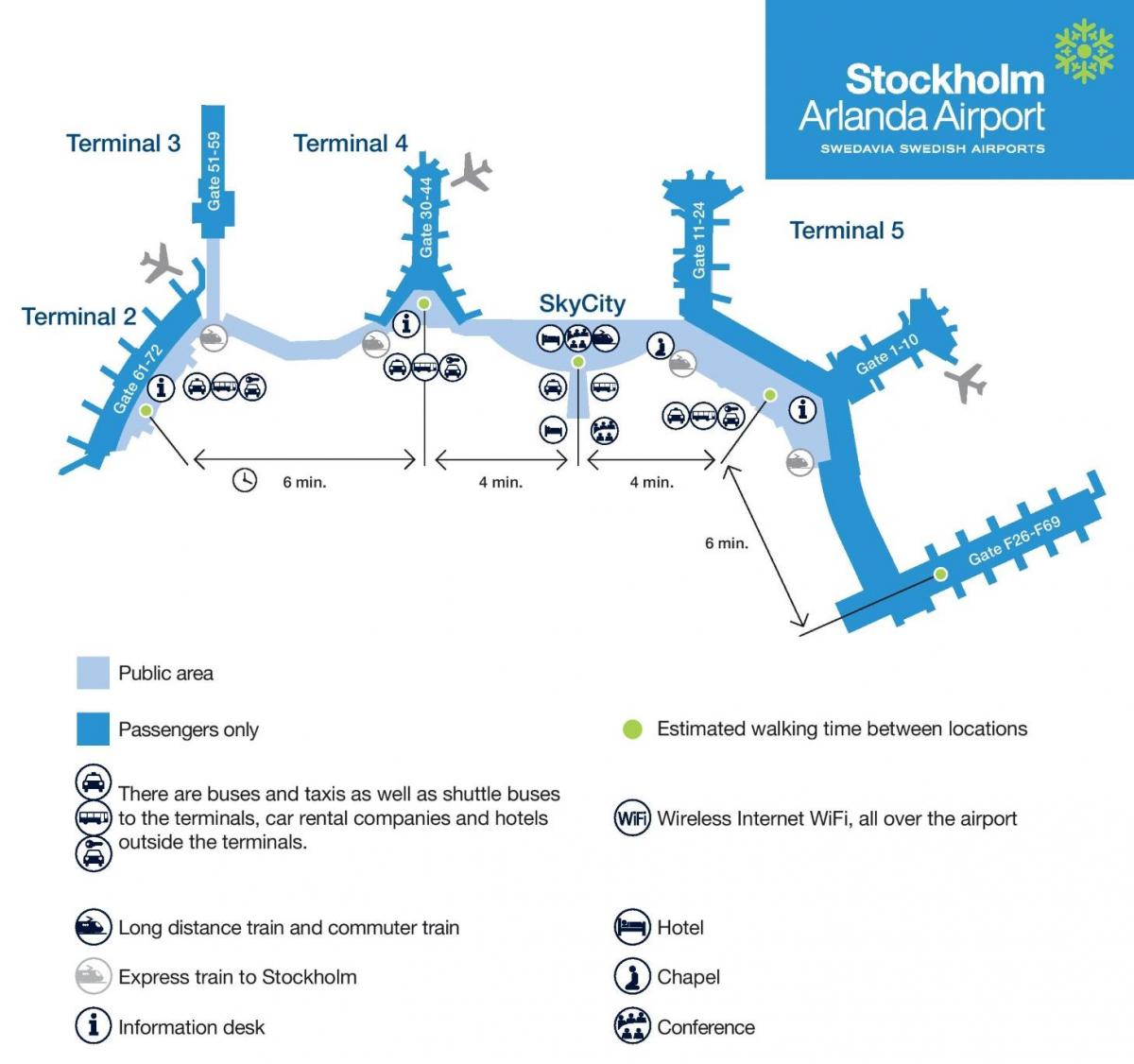 Стокгольм-арланда карті