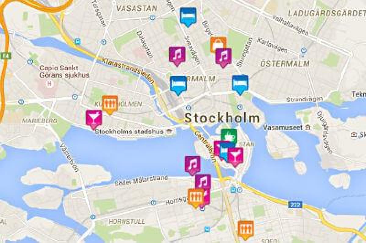 карта гей-карті Стокгольма
