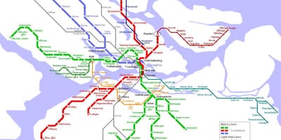 Карта метро Стокгольм Швеція