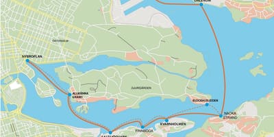 Карта звернені Стокгольм