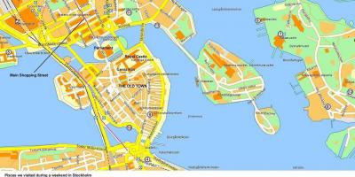 Карта Стокгольм круїзний термінал