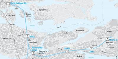 Карта наку Стокгольм